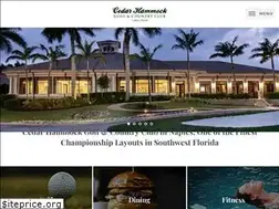 Sites similar to cedarhammockgolf.com