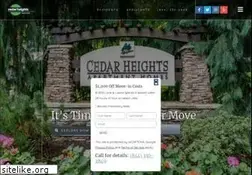 Sites similar to cedarheightsapts.com