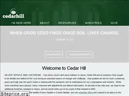 Sites similar to cedarhillbaptist.org