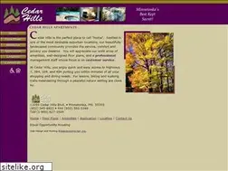 Sites similar to cedarhillsliving.com