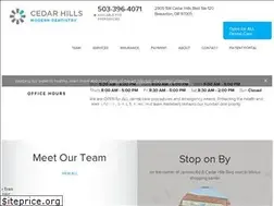 Sites similar to cedarhillsmoderndentistry.com