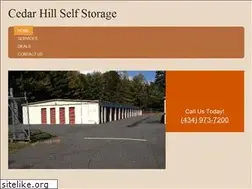 Sites similar to cedarhillstorageva.com