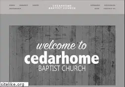 Sites similar to cedarhome.org
