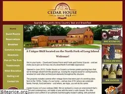 Sites similar to cedarhouseonsound.com
