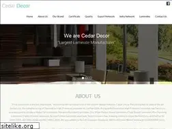 Sites similar to cedarindia.com