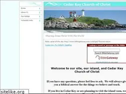 Sites similar to cedarkeychurchofchrist.com