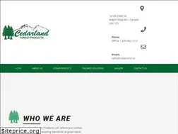 Sites similar to cedarland.ca
