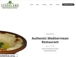 Sites similar to cedarlandrestaurant.com