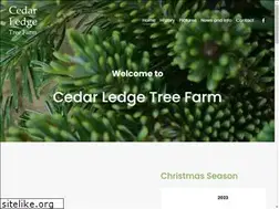 Sites similar to cedarledgetreefarm.com