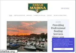 Sites similar to cedarmarina.com