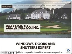 Sites similar to cedarmillco.com