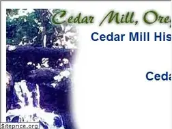 Sites similar to cedarmillhistory.org