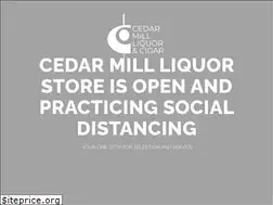Sites similar to cedarmillliquor.com