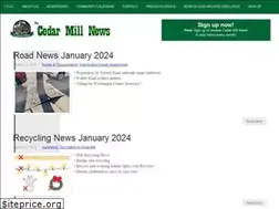 Sites similar to cedarmillnews.com
