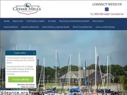 Sites similar to cedarmills.com