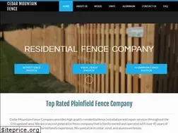 Sites similar to cedarmountainfence.com
