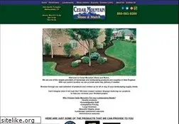Sites similar to cedarmountainstoneandmulch.com