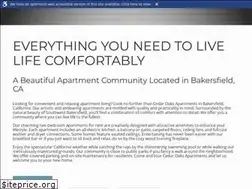 Sites similar to cedaroaksapartmenthomes.com