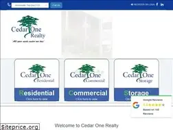 Sites similar to cedaronerealty.com