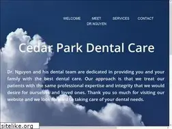 Sites similar to cedarparkdentalcare.com