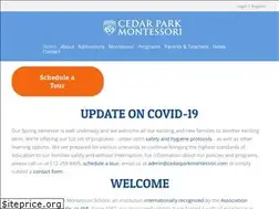 Sites similar to cedarparkmontessori.com