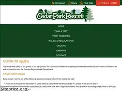 Sites similar to cedarparkresort.ca