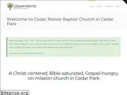 Sites similar to cedarpointechurch.org