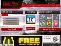 Sites similar to cedarpointtire.com