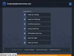 Sites similar to cedarrapidsmotorworks.com
