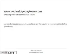 Sites similar to cedarridgebaytown.com