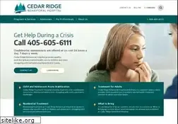 Sites similar to cedarridgebhs.com