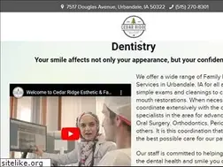 Sites similar to cedarridgedentistry.com