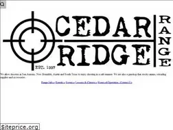 Sites similar to cedarridgerange.com