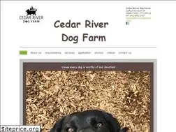 Sites similar to cedarriverdogfarm.com