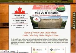 Sites similar to cedarroofmuskoka.com