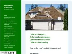 Sites similar to cedarroofvancouver.com