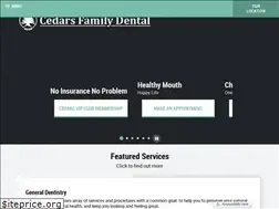 Sites similar to cedarsfd.com