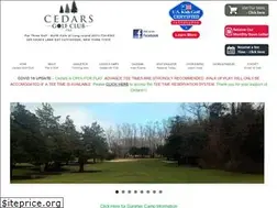 Sites similar to cedarsgolfclub.com