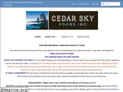 Sites similar to cedarskyfoods.com