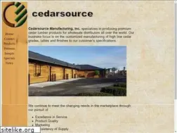 Sites similar to cedarsource.com