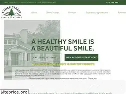 Sites similar to cedarstreetfamilydentistry.com