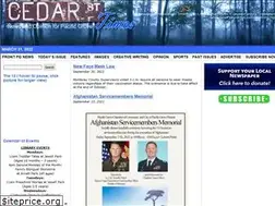 Sites similar to cedarstreettimes.com