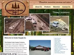 Sites similar to cedarsupply.net