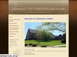 Sites similar to cedartownfumc.org