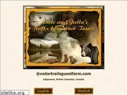 Sites similar to cedartrailsguestfarm.com