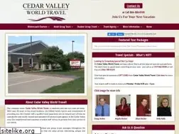 Sites similar to cedarvalleyworldtravel.com