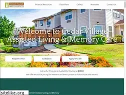 Sites similar to cedarvillageseniorliving.com