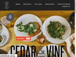 Sites similar to cedarvinetx.com