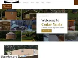 Sites similar to cedaryurts.com
