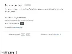 Sites similar to cedoe.mil.co